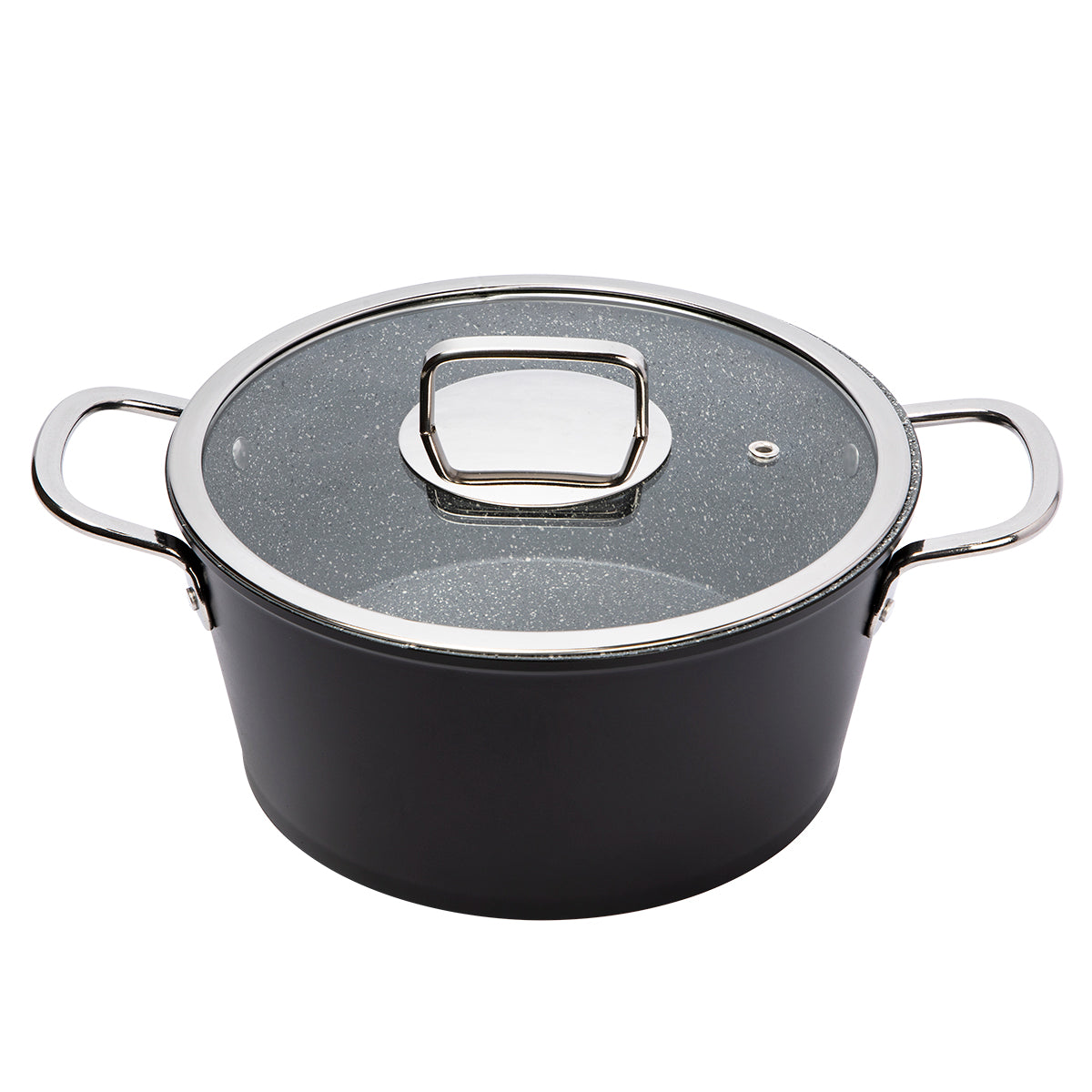 Serenk Excellence Granite Stock Pot, 22 cm