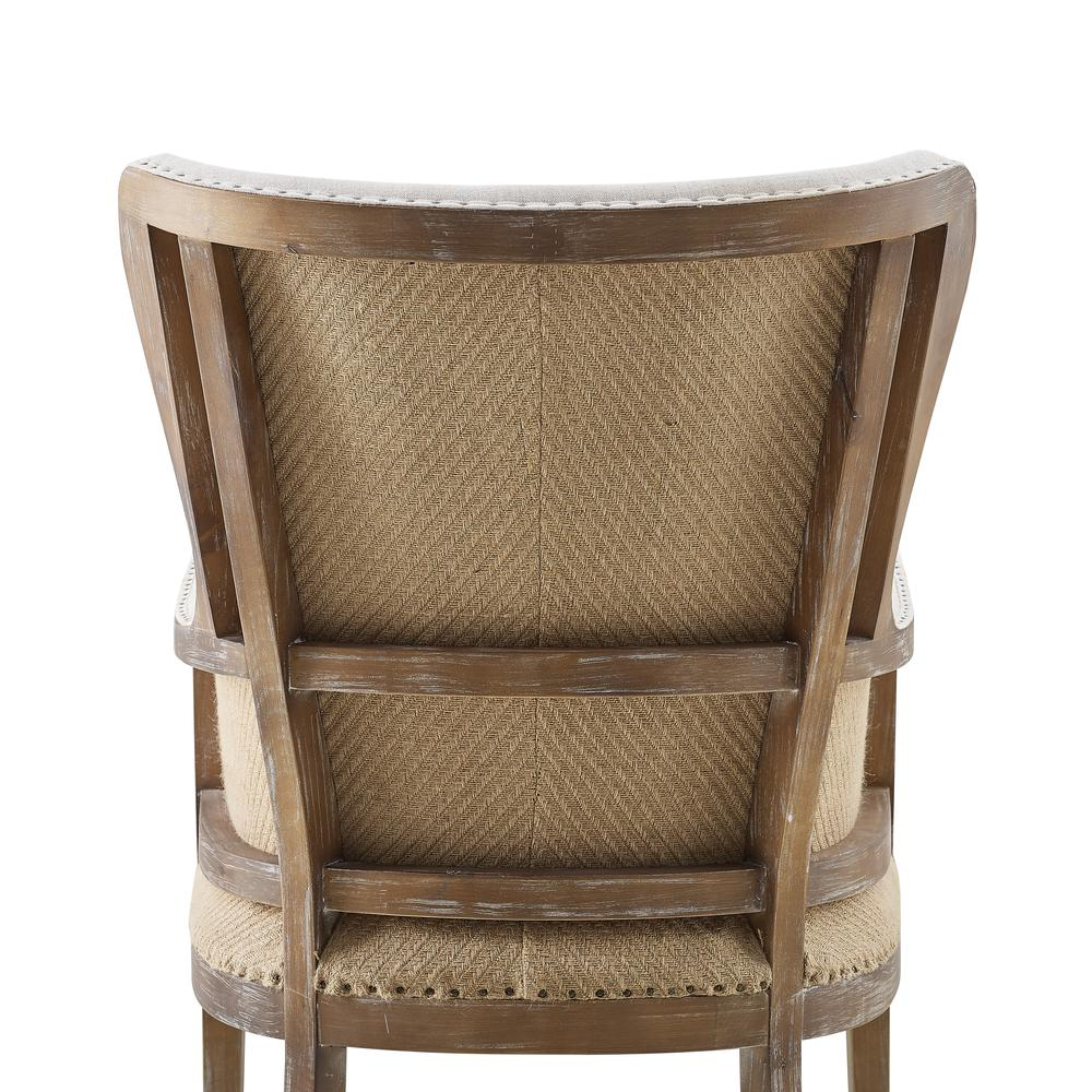 George Two Tone Wingback Accent Chair