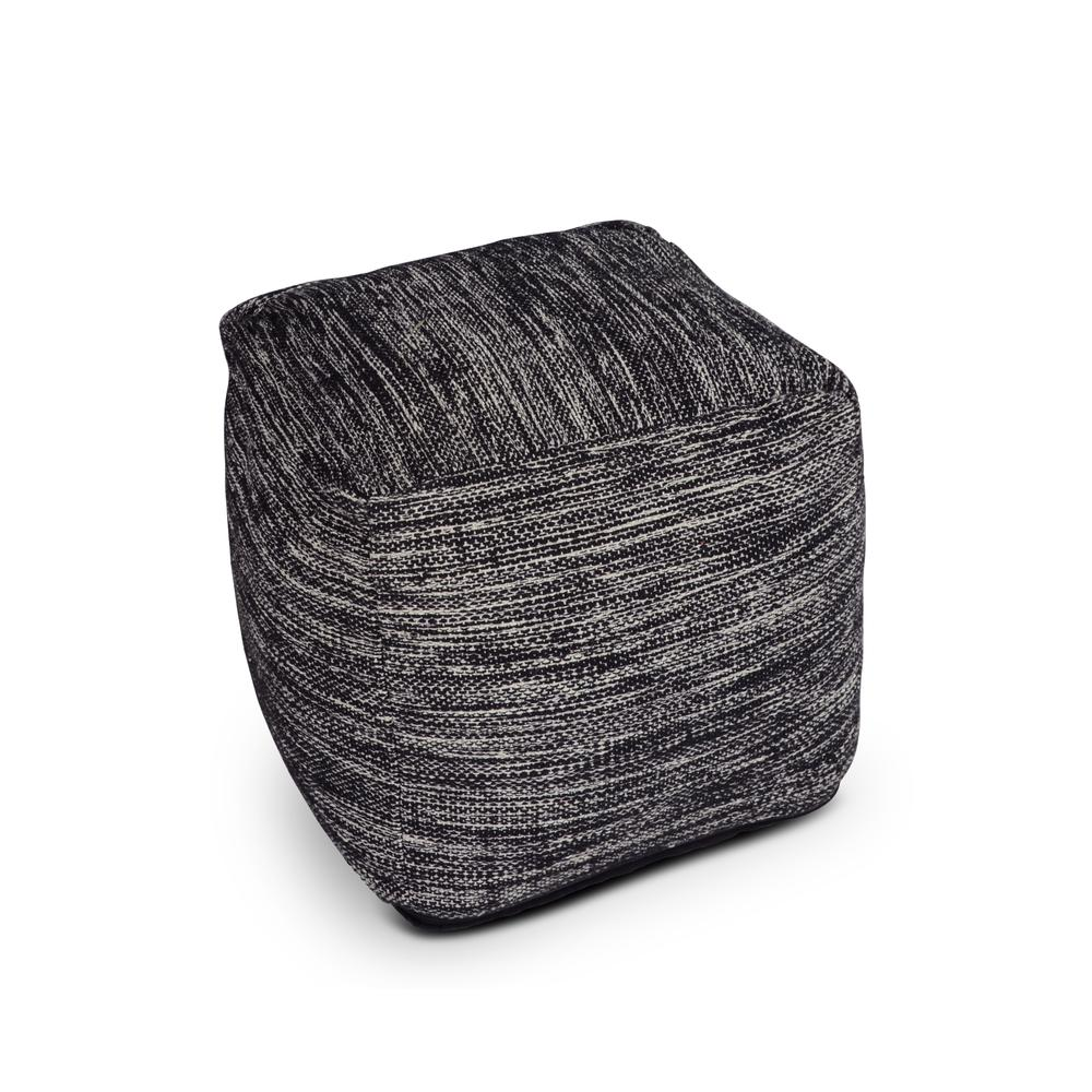 Omari Square Handwoven  Pouf