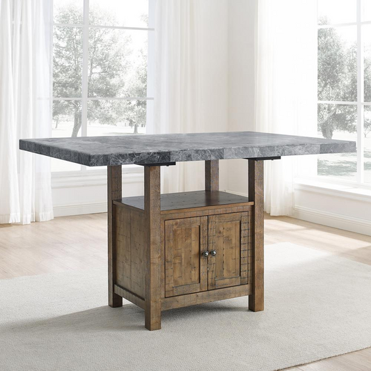 Grayson Gray Marble Counter Table