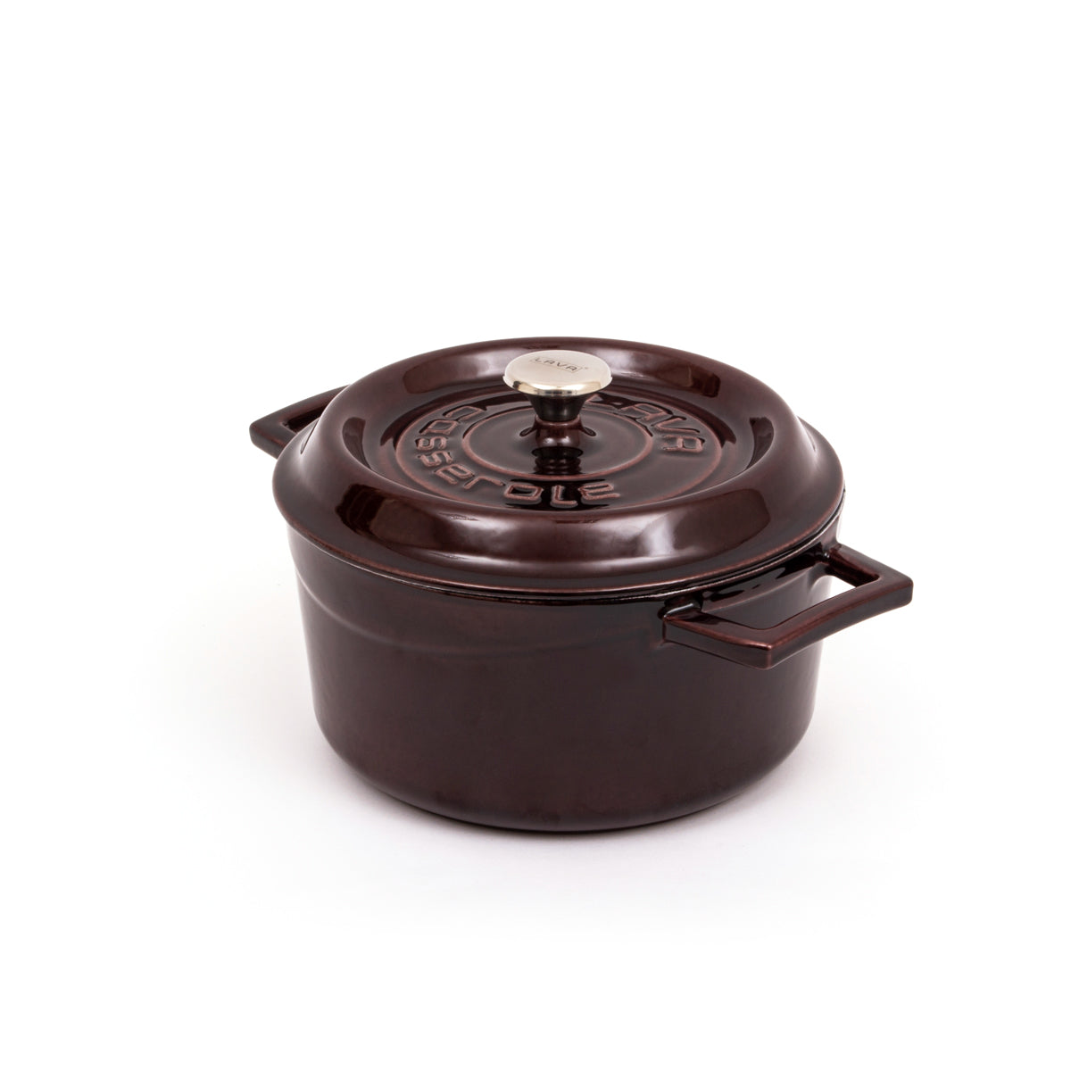 LAVA Premium Round Cast Iron Dutch Oven  7.87 in / 20 cm