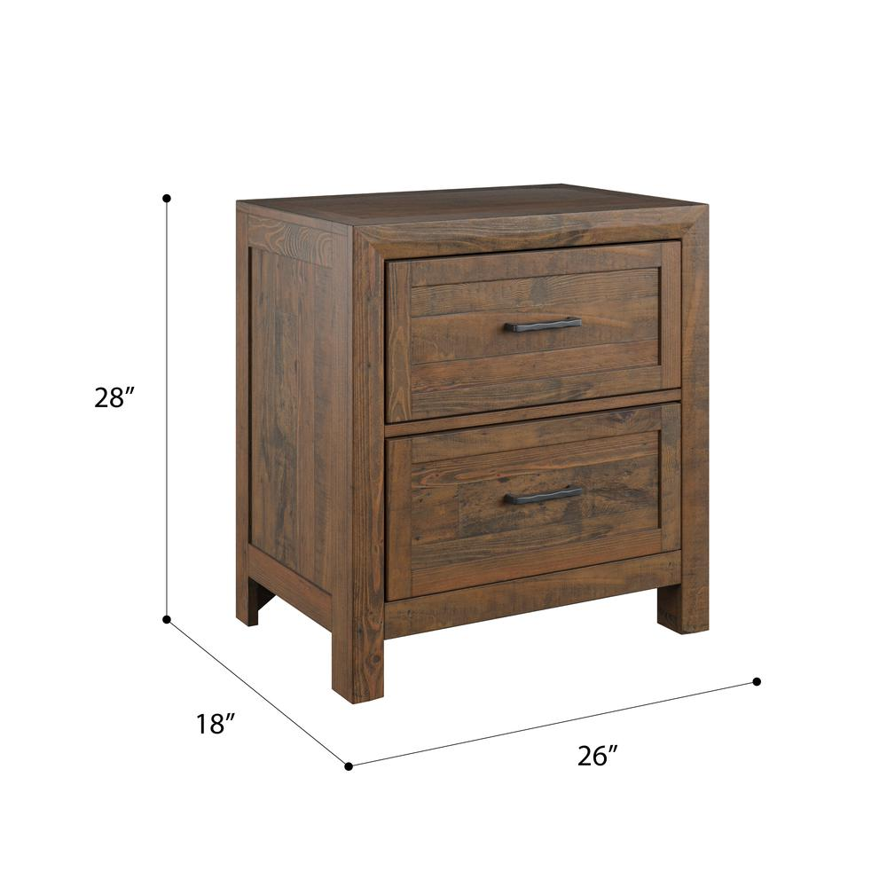 Mullen 2-Drawer Nightstand