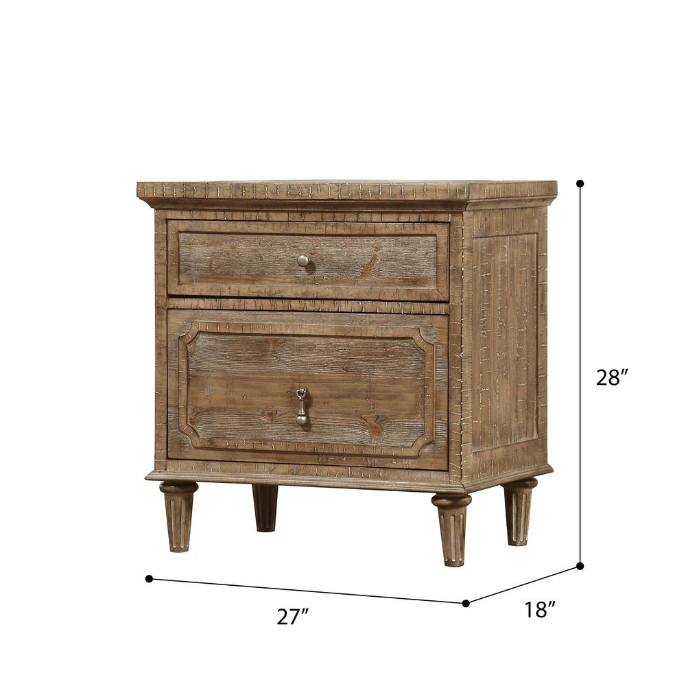 Haynes 2-Drawer Nightstand