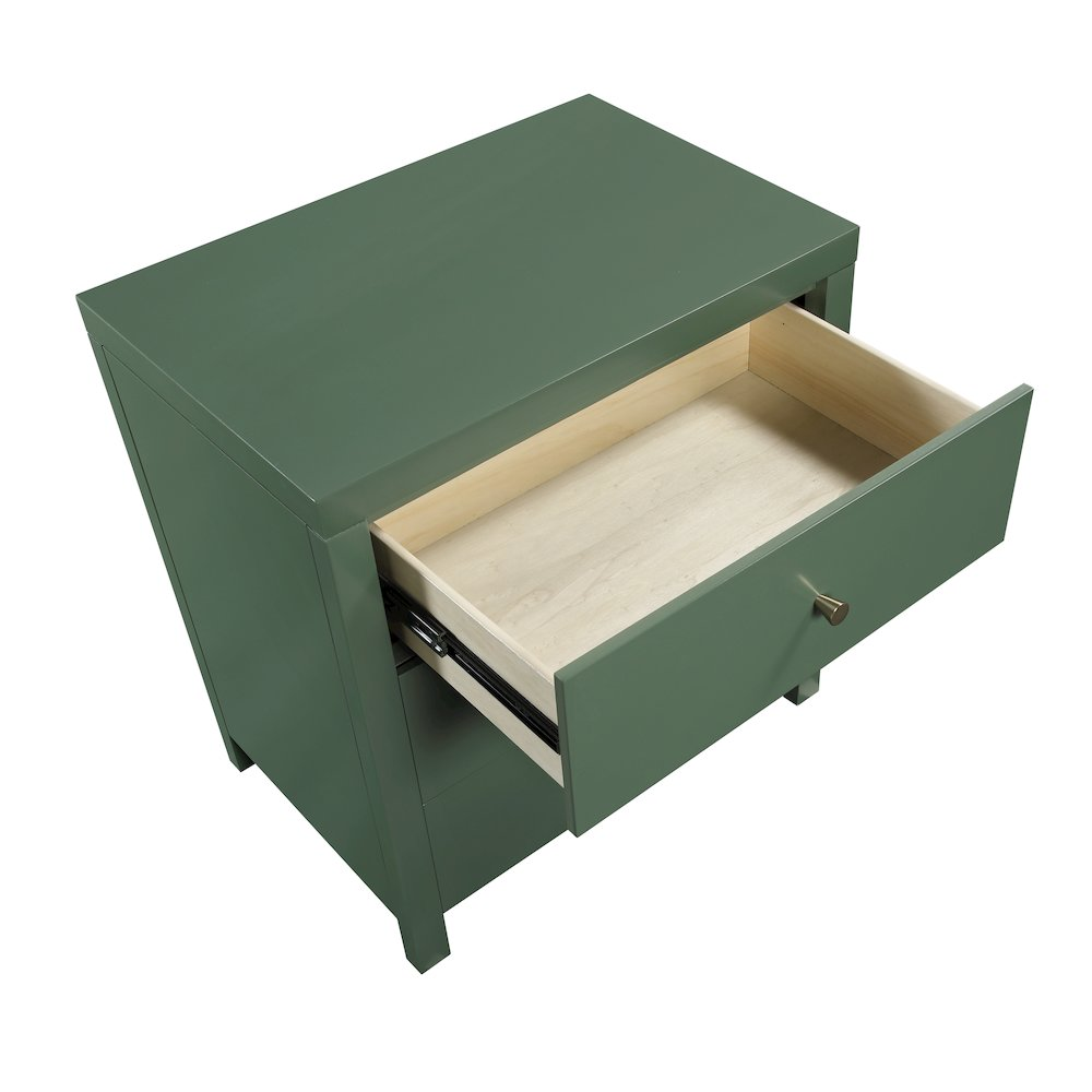 Nolan 3-drawer Nightstand - Vintage Green