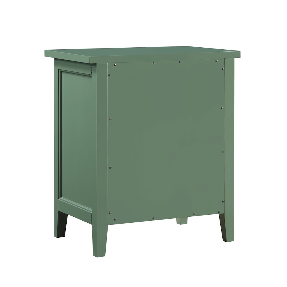 Lennon 3-drawer Nightstand - Vintage Green