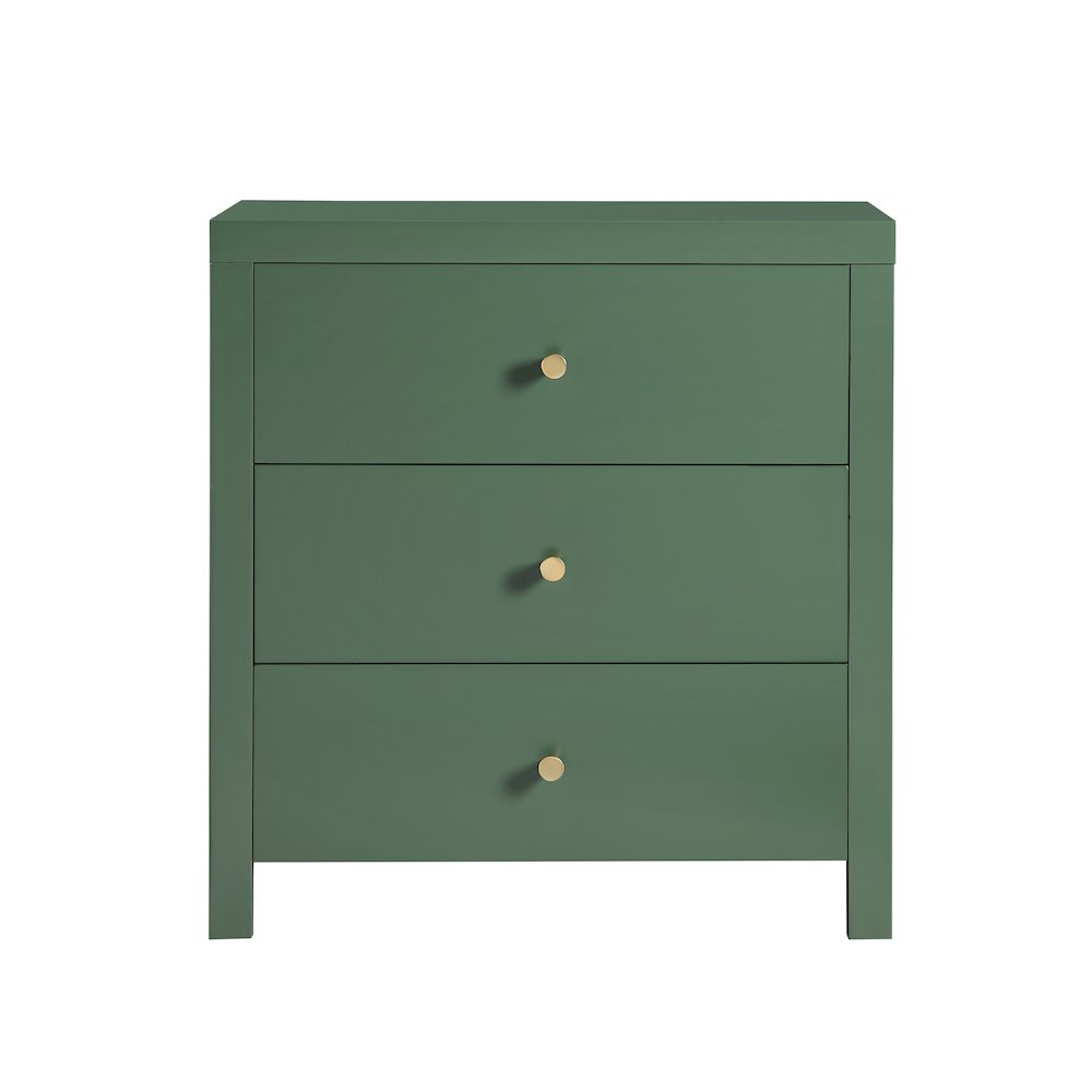 Nolan 3-drawer Nightstand - Vintage Green