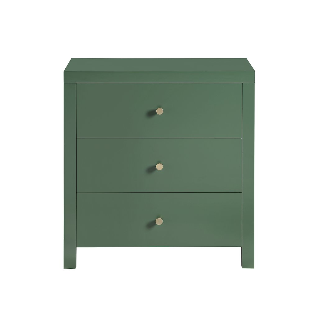 Nolan 3-drawer Nightstand - Vintage Green