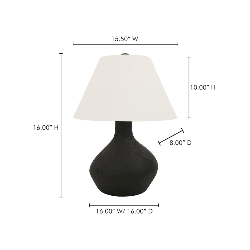 Hanna Table Lamp Black