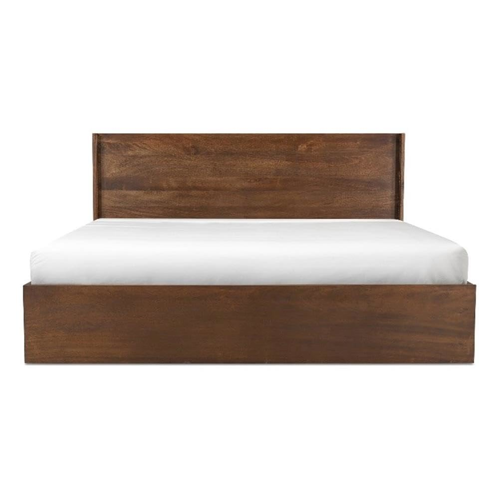 Everett Queen Bed Dark Brown