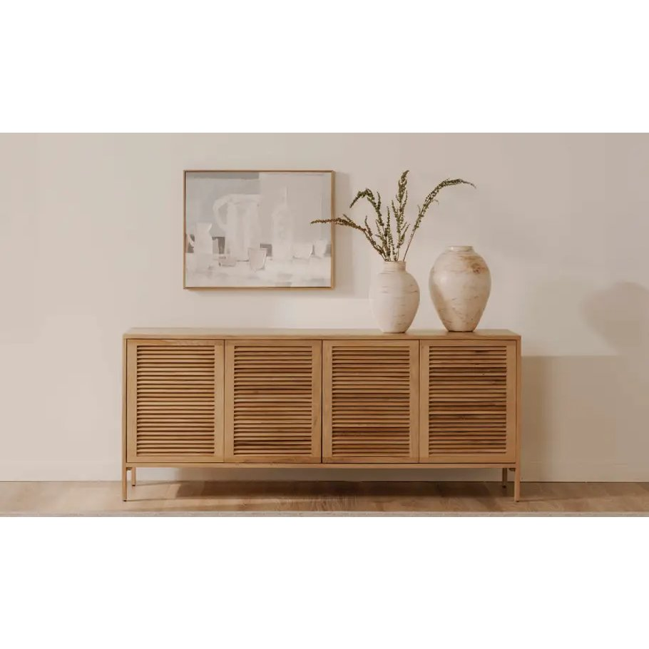 Teeda 4 Door Sideboard Natural