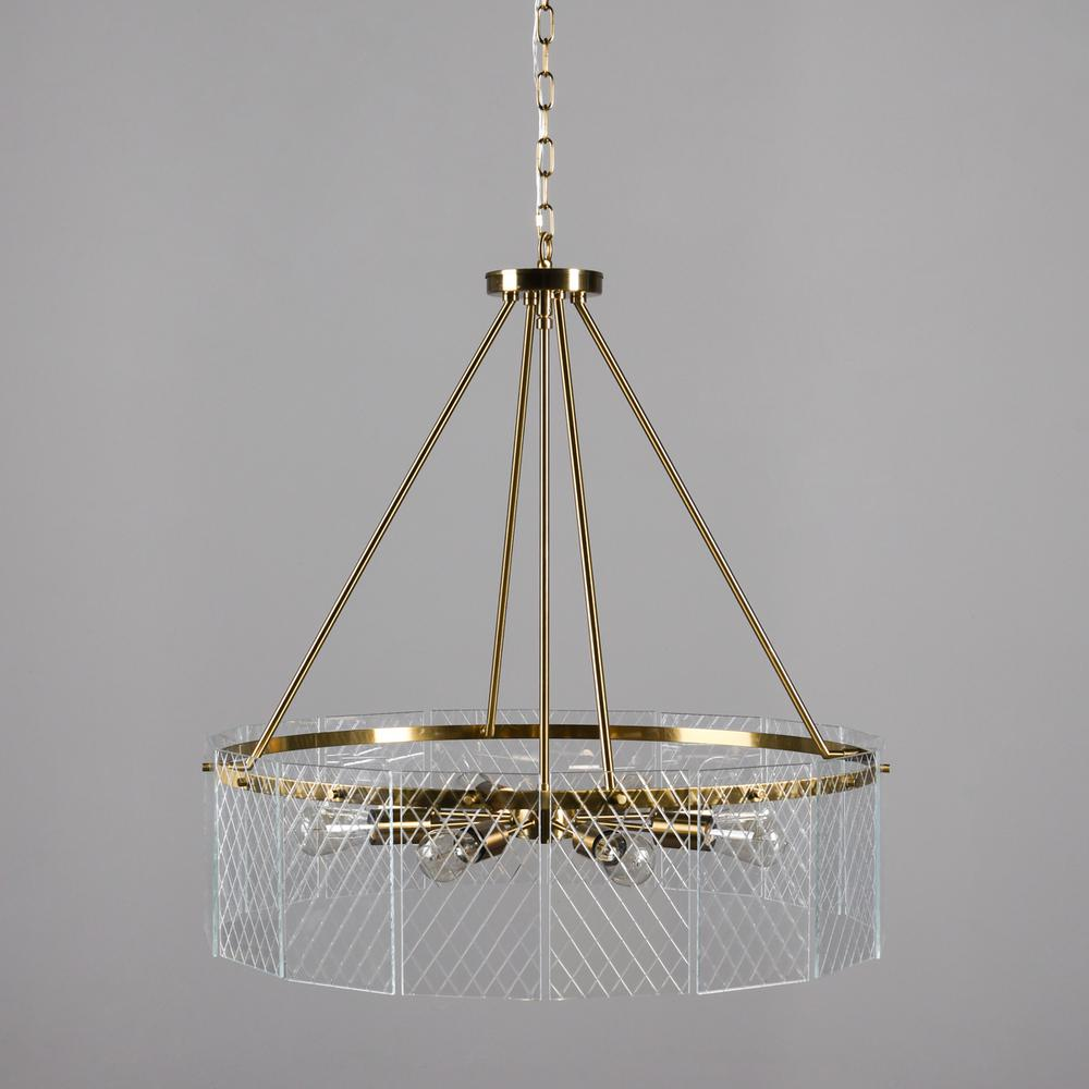 Apfel 3-Light Chandelier by Kosas Home