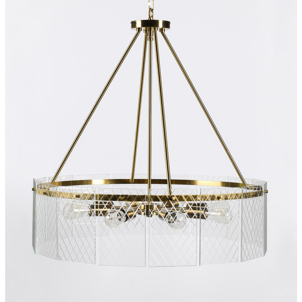 Apfel 3-Light Chandelier by Kosas Home