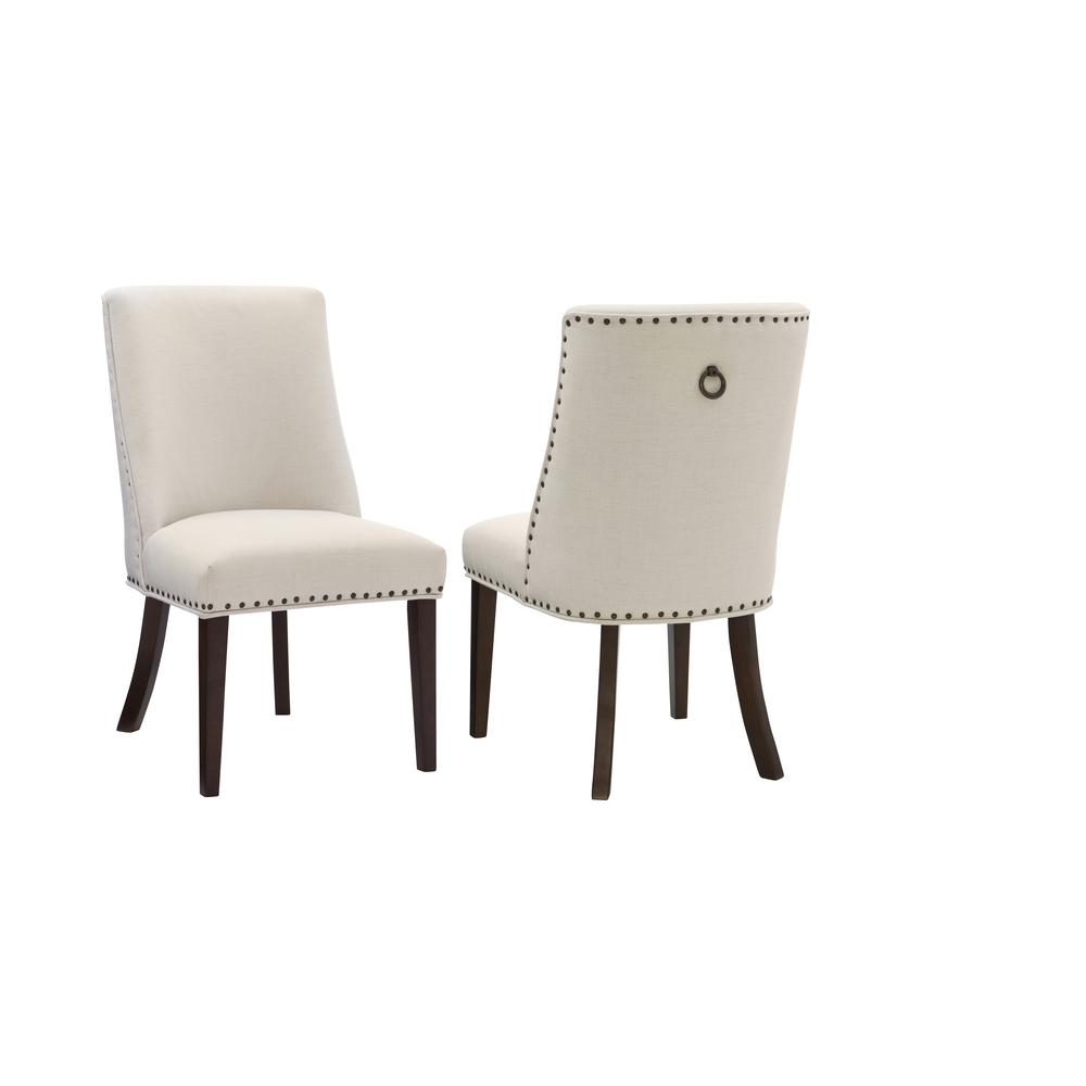 Adler Dining Chair Espresso Natural  Set of Two