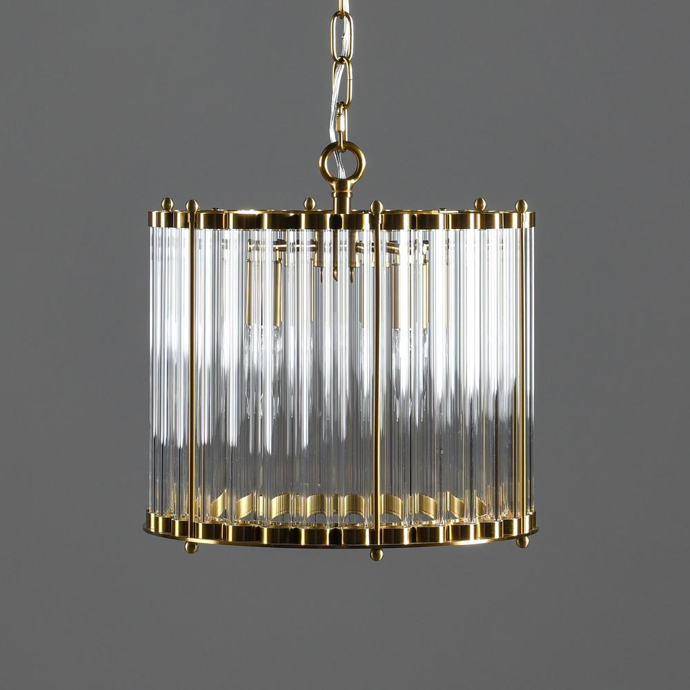 Dmitry 4-Light Chandelier by Kosas Home