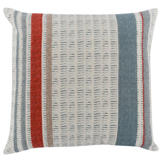 Shioa 100% Linen 20" Throw Pillow in Multicolor by Kosas Home