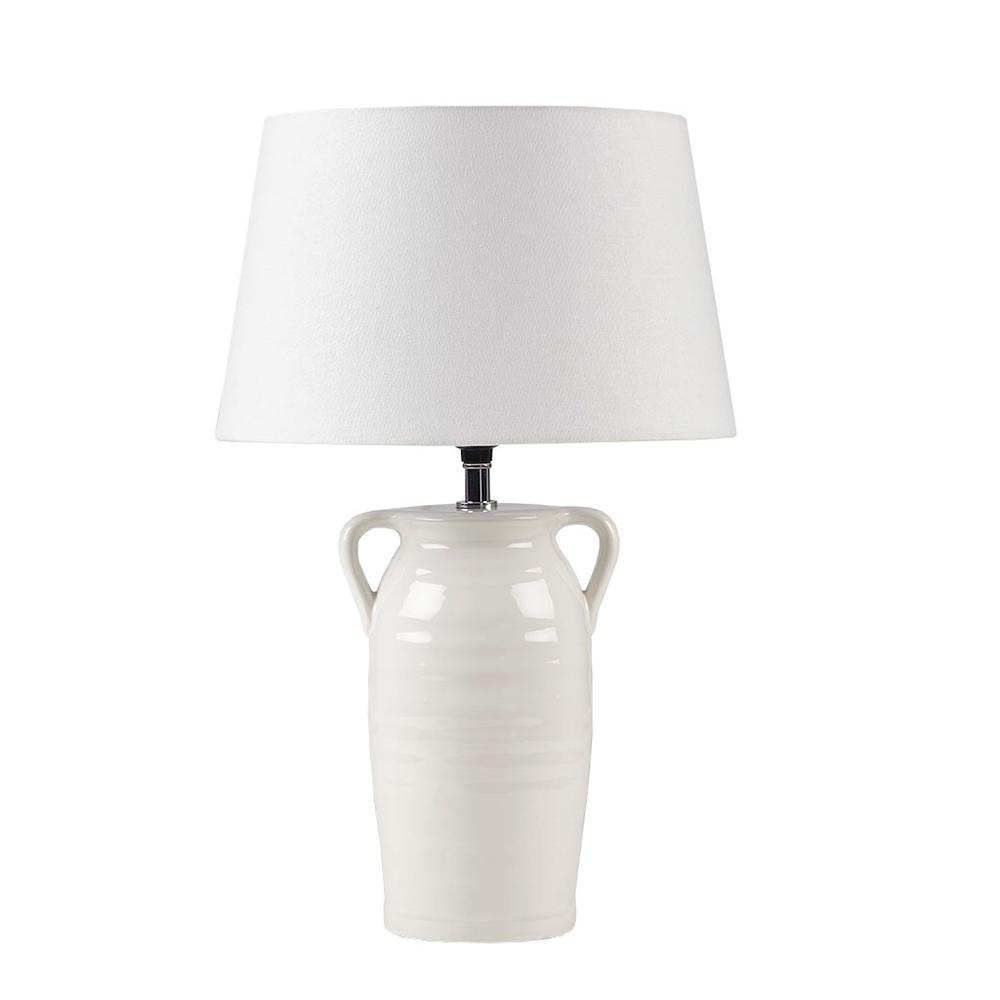 Alia Ceramic Table Lamp with Handles