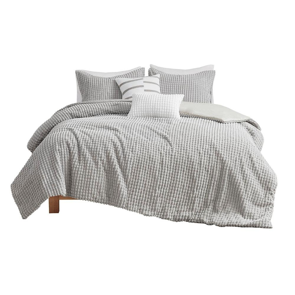 Hayden Jacquard  5 Pcs Cotton Duvet Cover Set