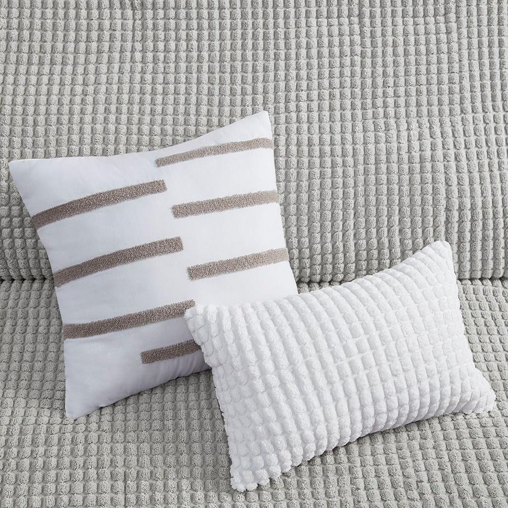 Hayden Jacquard  5 Pcs Cotton Duvet Cover Set