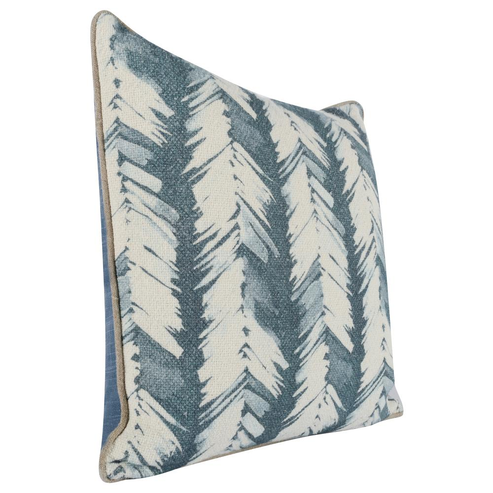 Eloa 20" Throw Pillow in Blue by Kosas Home