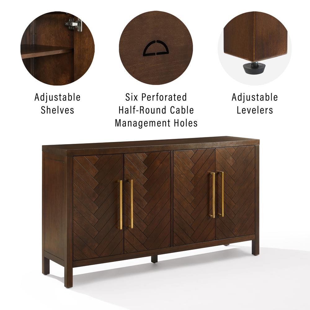 Darcy Sideboard Dark Brown